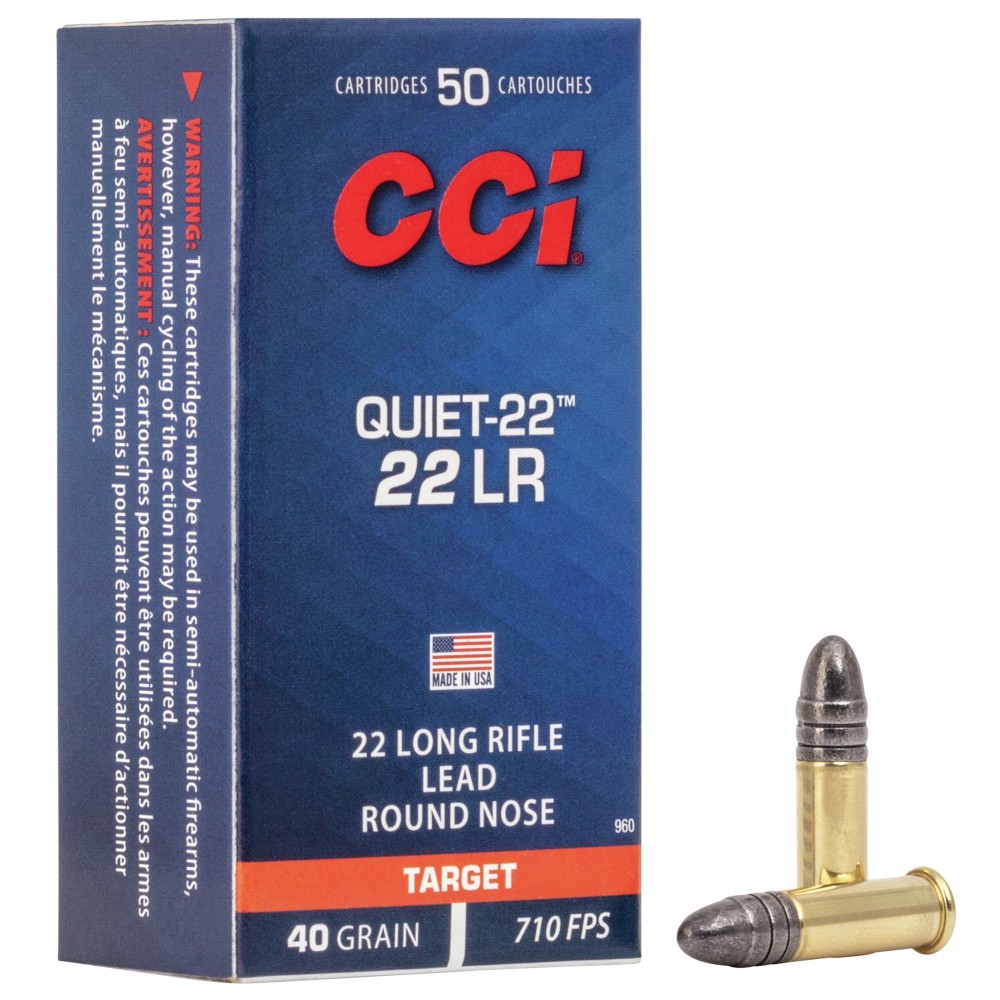 CCI Quiet-22 40gr .22LR