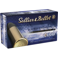 Нарізний патрон Sellier & Bellot 22 LR Club LRN 2.6g
