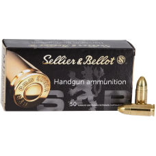 Нарізний патрон Sellier&Bellot 9х19 FMJ 8.0g