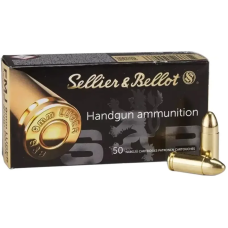 Нарізний патрон Sellier&Bellot 9х19 Subsonic FMJ 9.7g