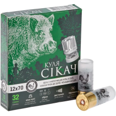 Патрон гладкоствольний Тахо Сікач 12/70 32 g
